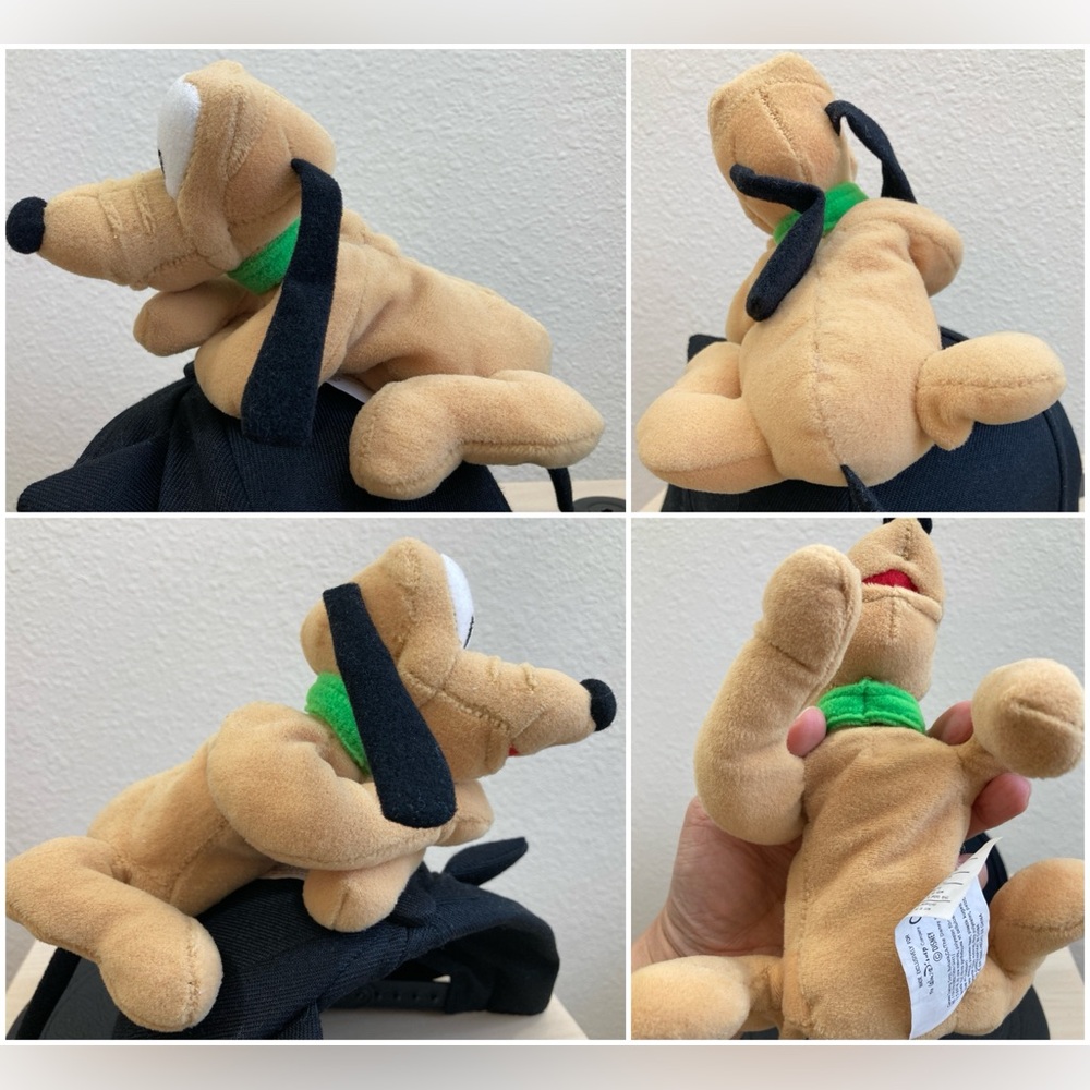 Disney Mini Bean Bag Plush Set Pluto Lucky Jewel Little Brother - Picture 3 of 16